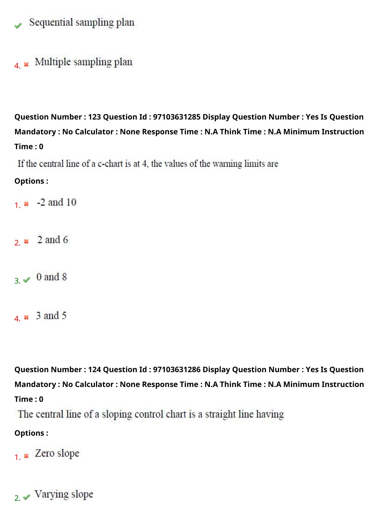 AP RCET 2024 Statistics Question Paper - Page 74