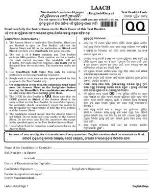 NEET Oriya QQ 2018 Question Paper