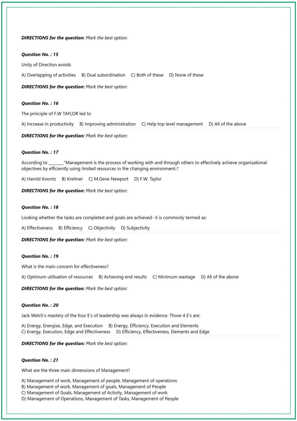 CUET UG Business Studies Sample Paper 1 - Page 3