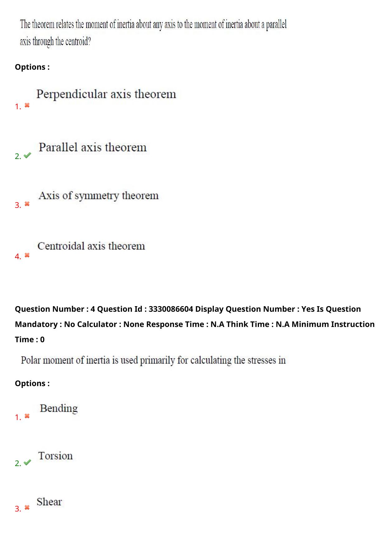 AP PGECET 2024 Nano Technology Question Paper with Preliminary Key - Page 4