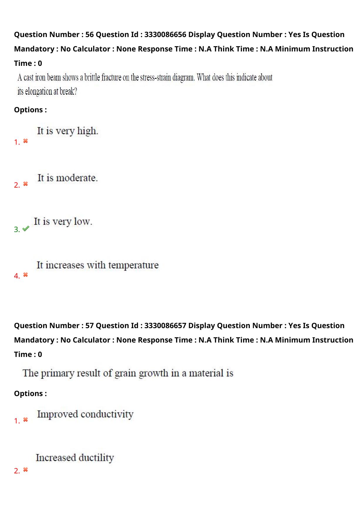 AP PGECET 2024 Nano Technology Question Paper with Preliminary Key - Page 35