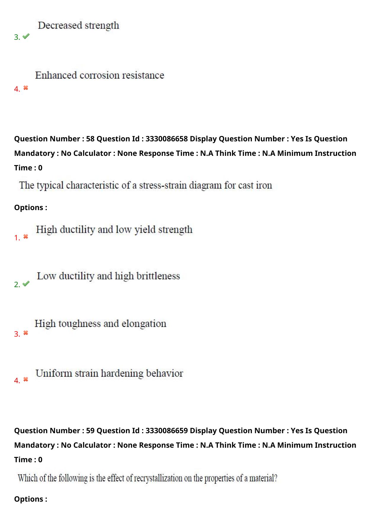 AP PGECET 2024 Nano Technology Question Paper with Preliminary Key - Page 36
