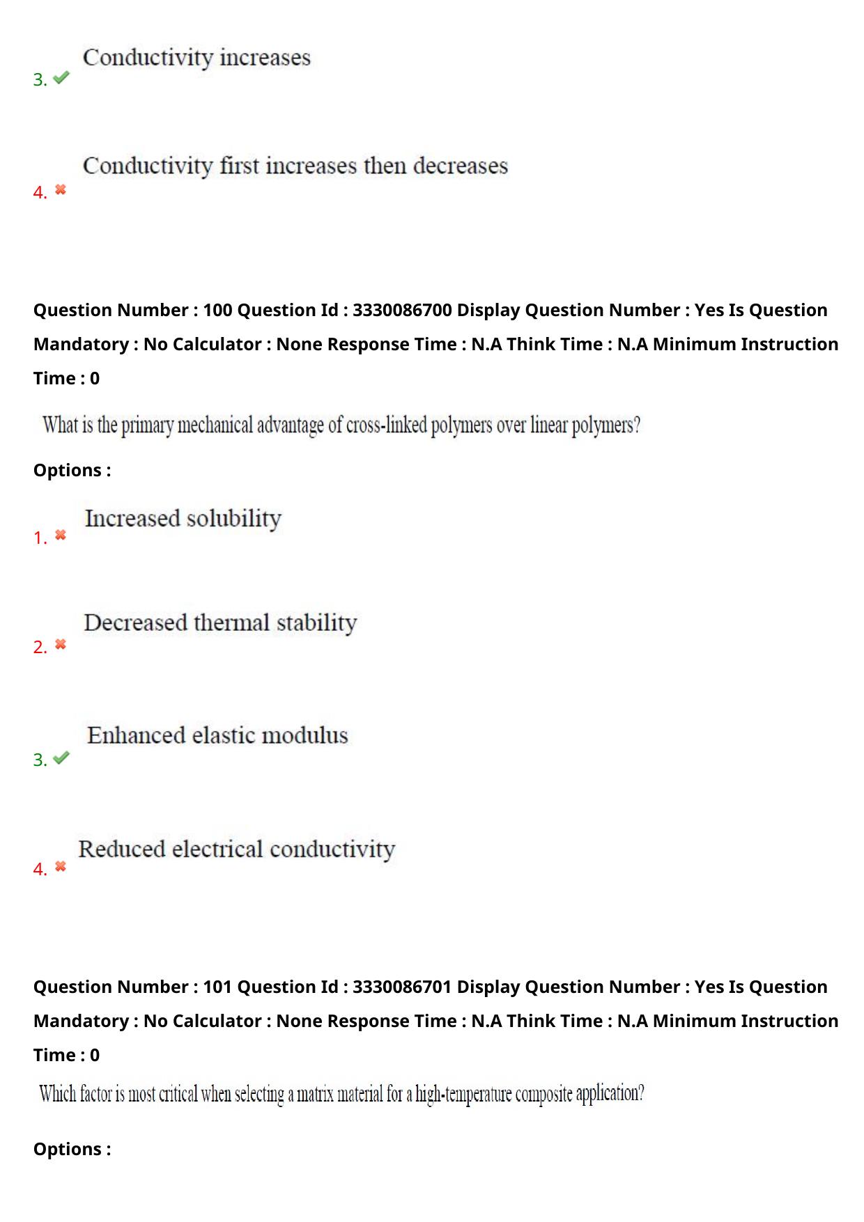 AP PGECET 2024 Nano Technology Question Paper with Preliminary Key - Page 61