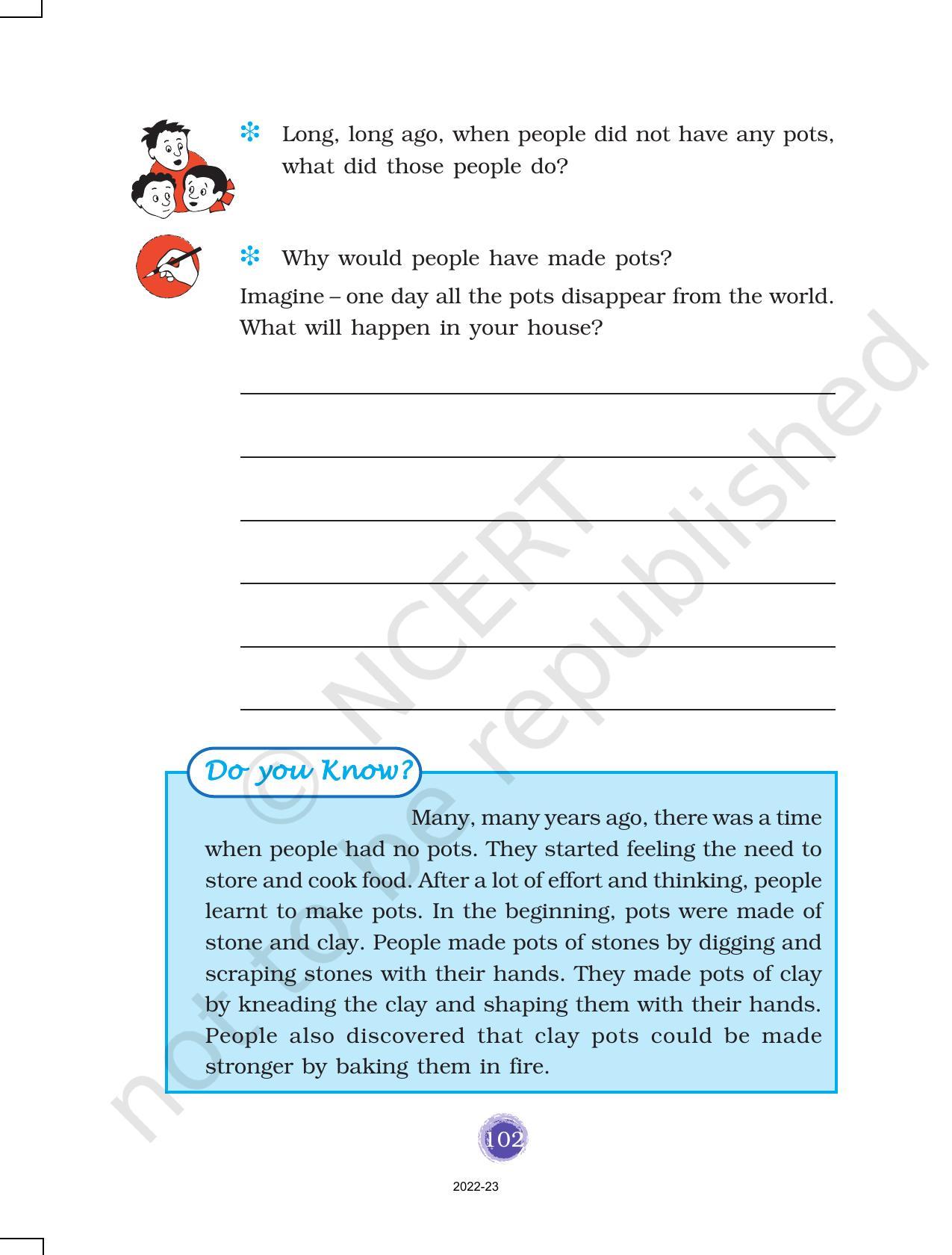 NCERT Book for Class 3 EVS Chapter 15-Making Pots - Page 5