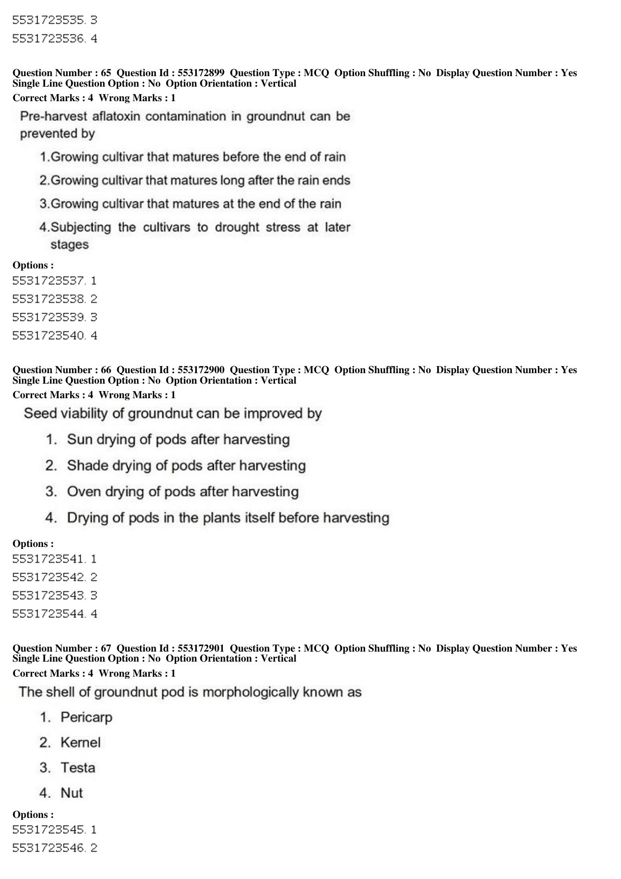 ICAR AIEEA PG 2019 AGRONOMY Question Paper - Page 25