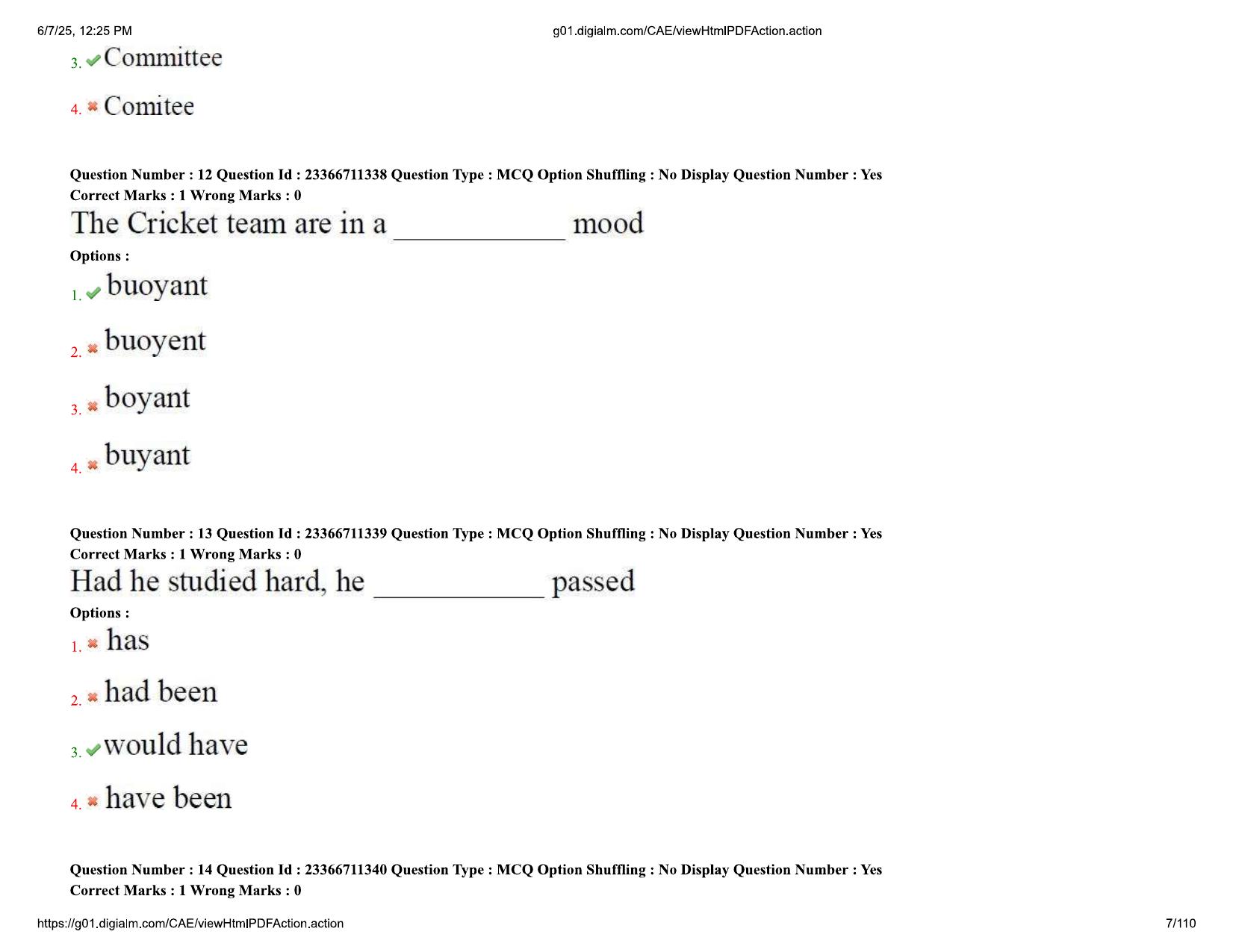 AP EDCET 2025 Mathematics Question Paper with Answer Key (URDU) - Page 7