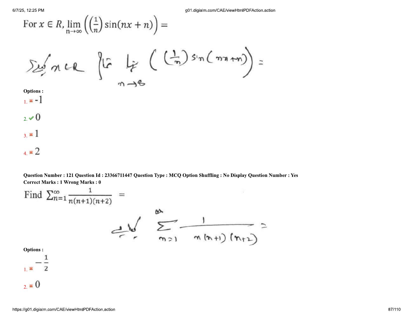 AP EDCET 2025 Mathematics Question Paper with Answer Key (URDU) - Page 87