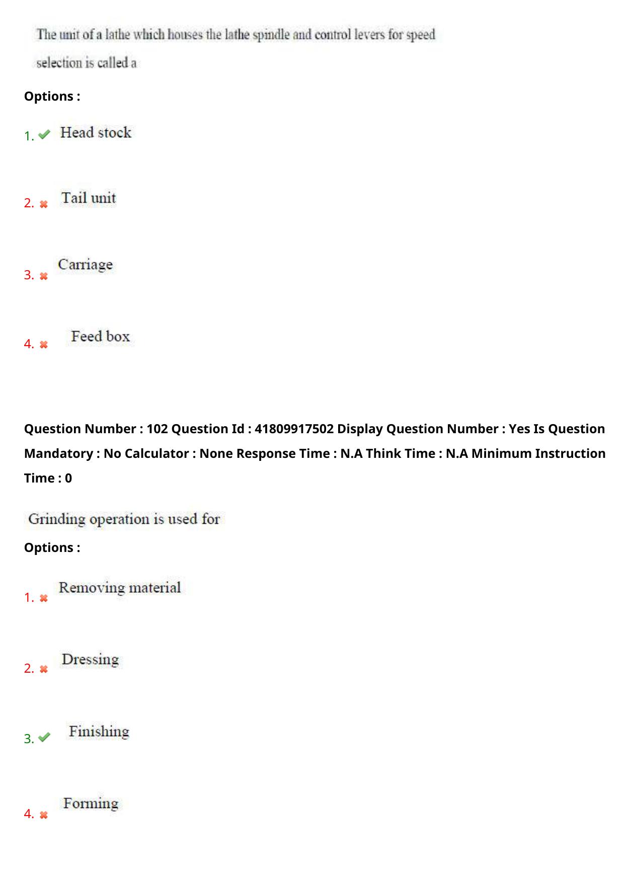 AP ECET 2023 Agricultural Engineering Question Paper - Page 67
