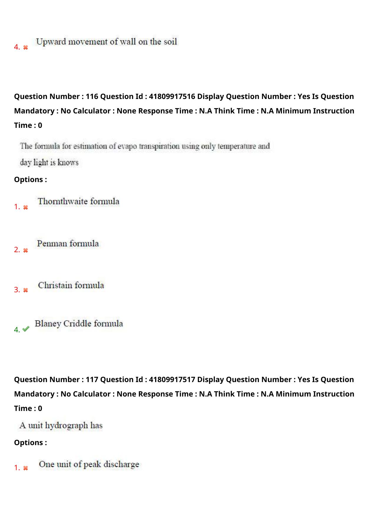 AP ECET 2023 Agricultural Engineering Question Paper - Page 75
