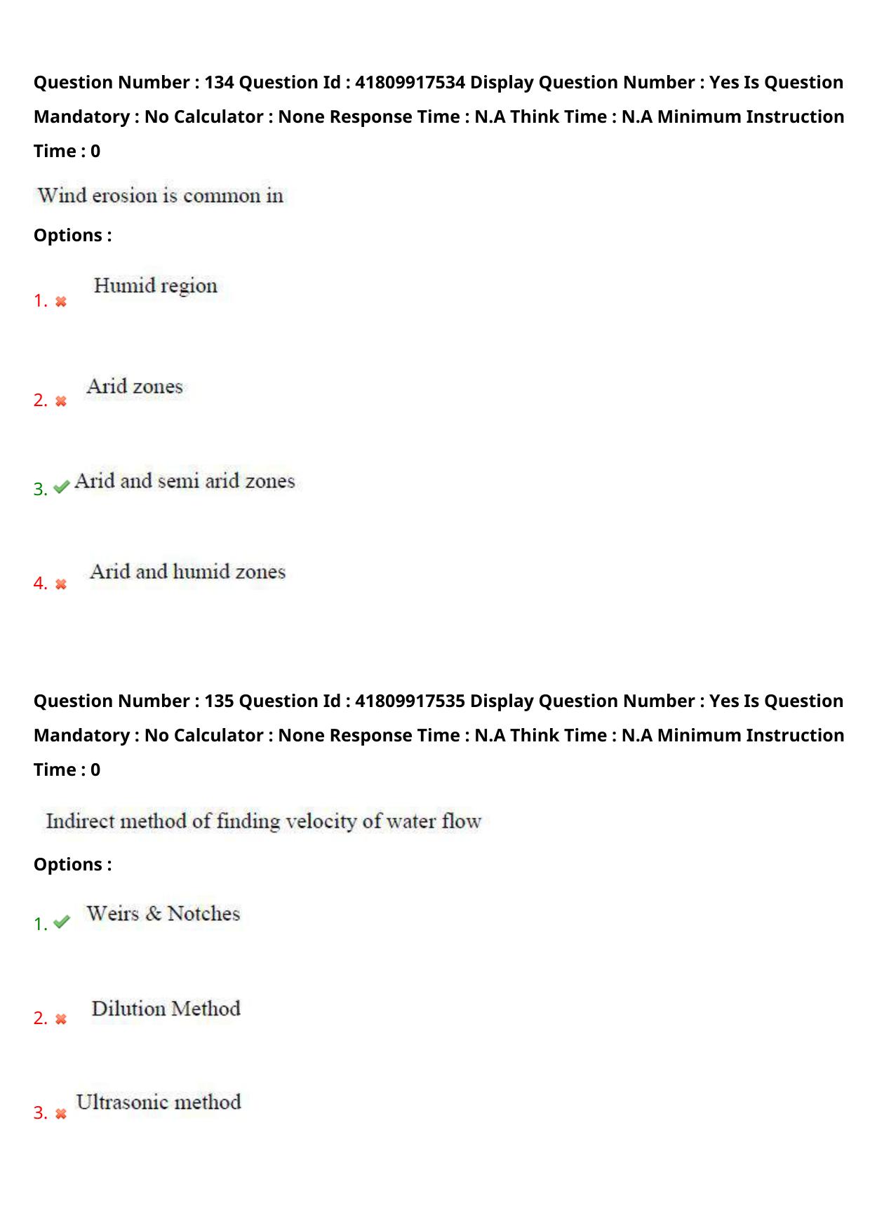 AP ECET 2023 Agricultural Engineering Question Paper - Page 85