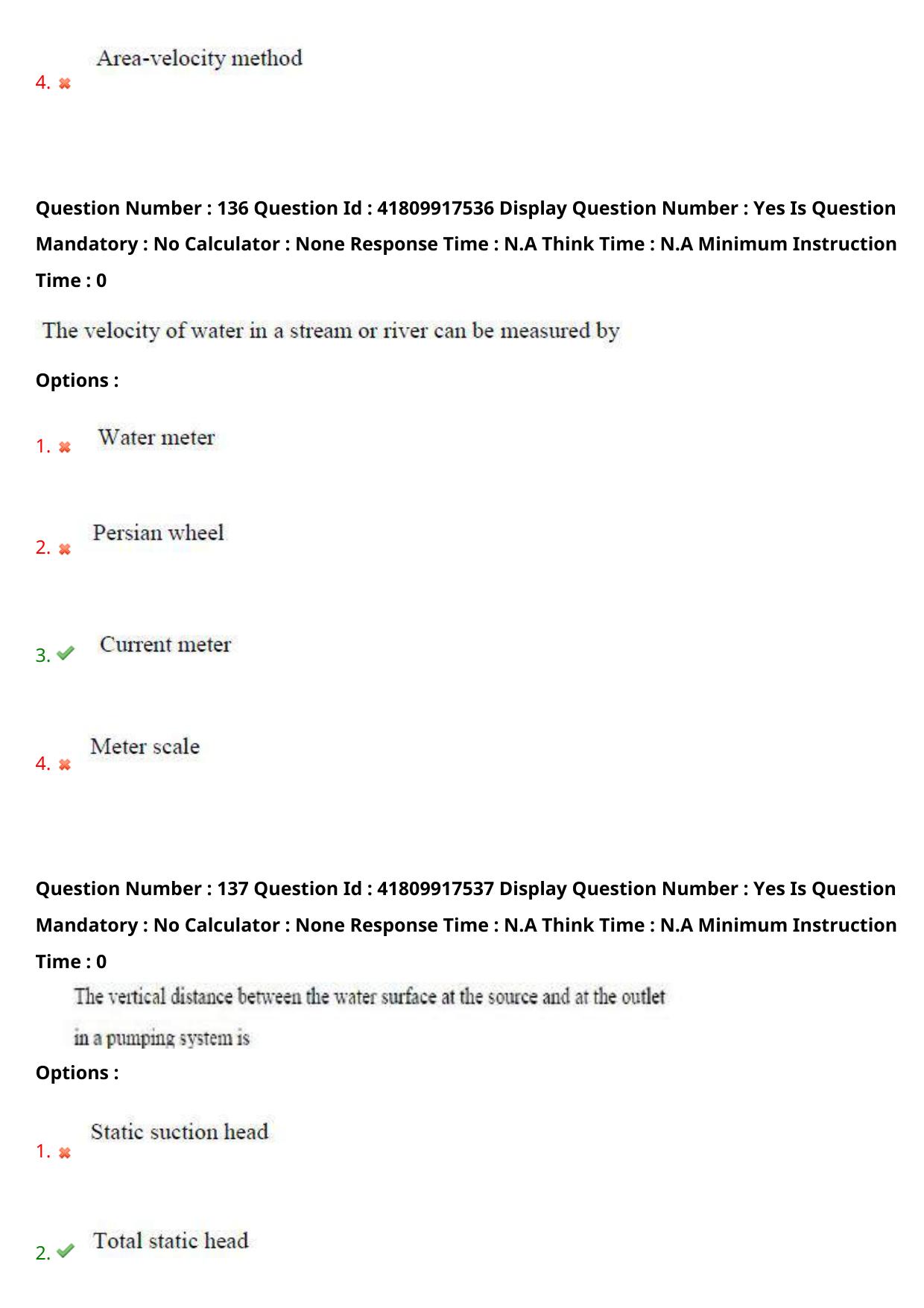 AP ECET 2023 Agricultural Engineering Question Paper - Page 86