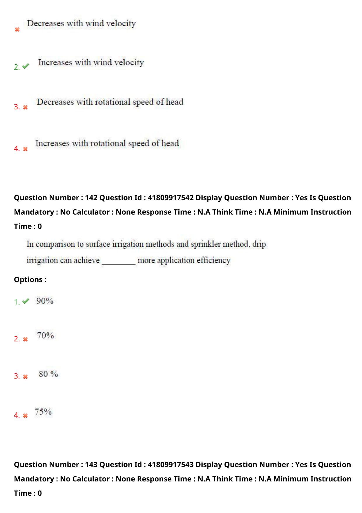 AP ECET 2023 Agricultural Engineering Question Paper - Page 89