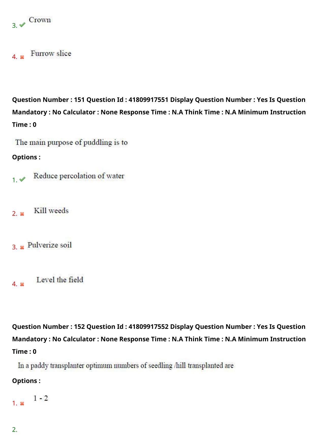 AP ECET 2023 Agricultural Engineering Question Paper - Page 94
