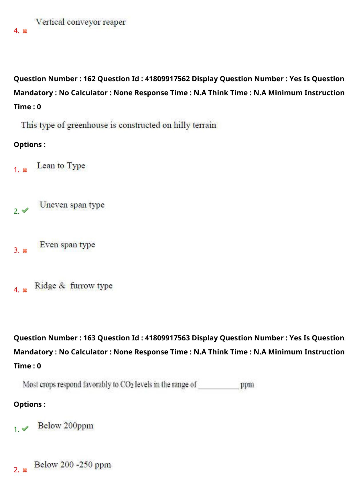 AP ECET 2023 Agricultural Engineering Question Paper - Page 100