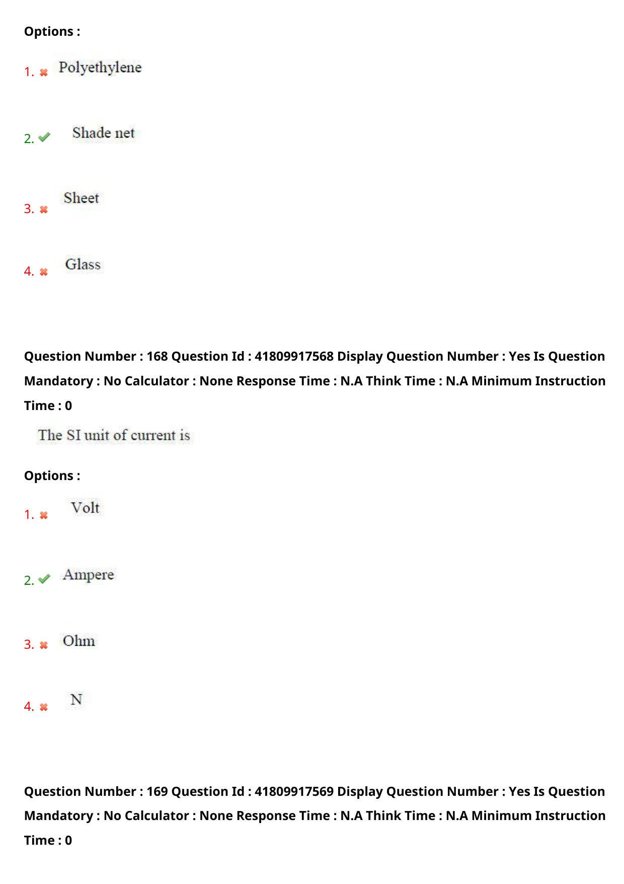 AP ECET 2023 Agricultural Engineering Question Paper - Page 103