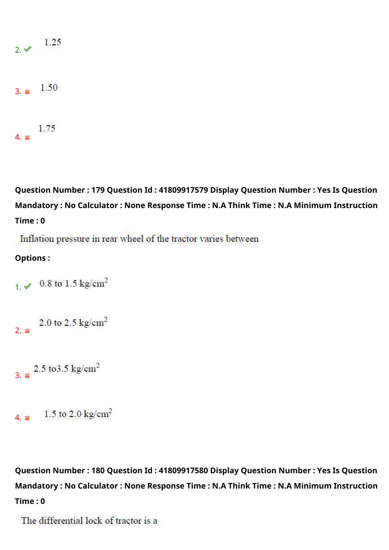 AP ECET 2023 Agricultural Engineering Question Paper - Page 109