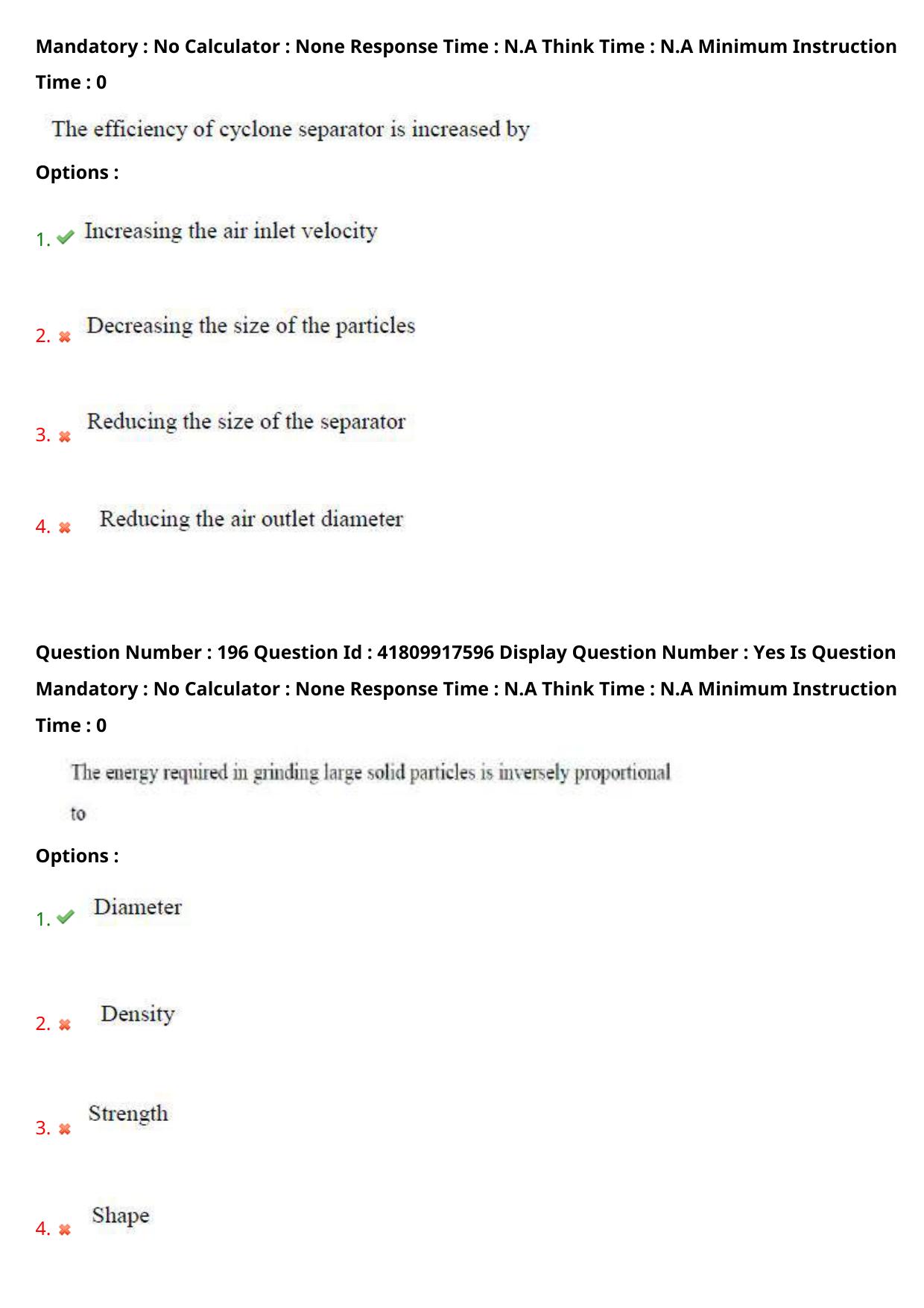 AP ECET 2023 Agricultural Engineering Question Paper - Page 118