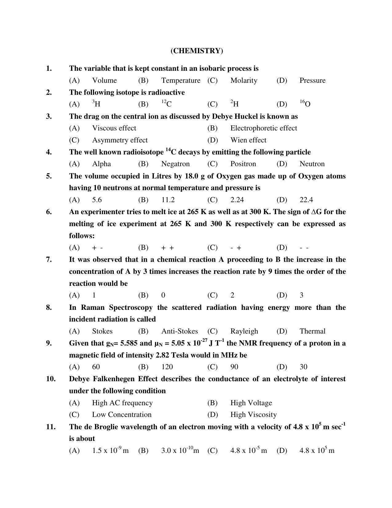 PU MPET Bio-Chemistry 2019 Question Papers - Page 19