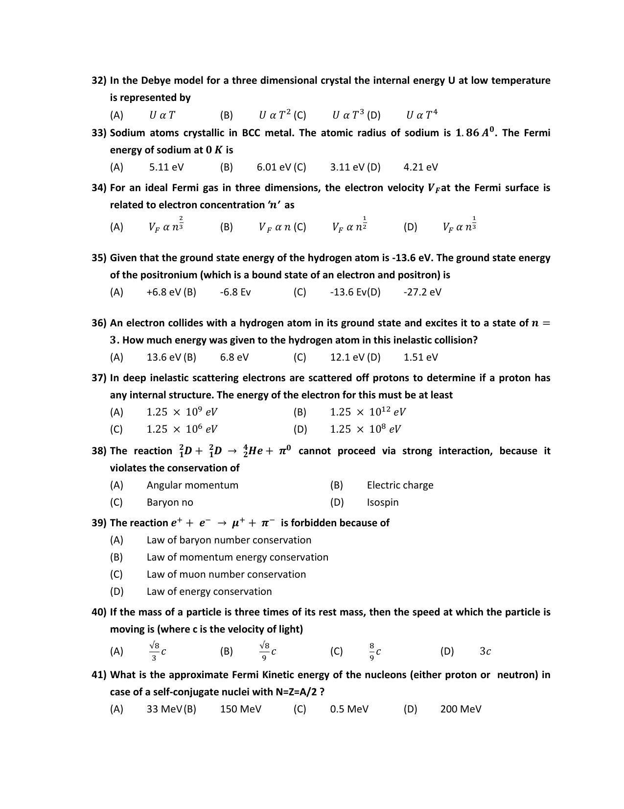 PU MPET Bio-Chemistry 2019 Question Papers - Page 27