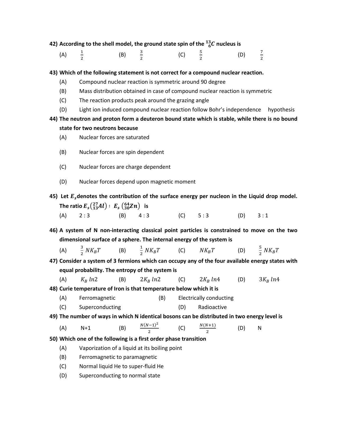 PU MPET Bio-Chemistry 2019 Question Papers - Page 28