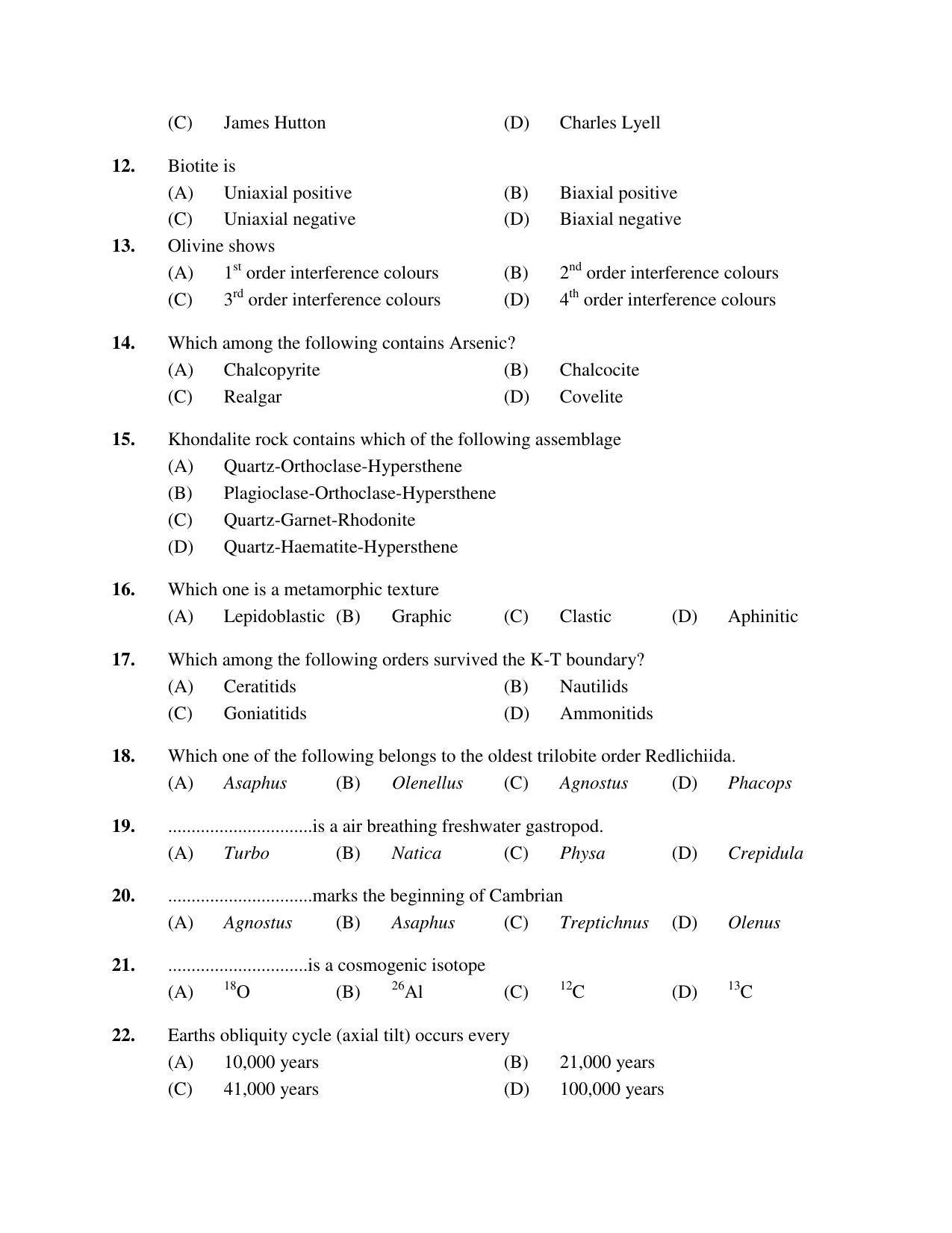 PU MPET Bio-Chemistry 2019 Question Papers - Page 30