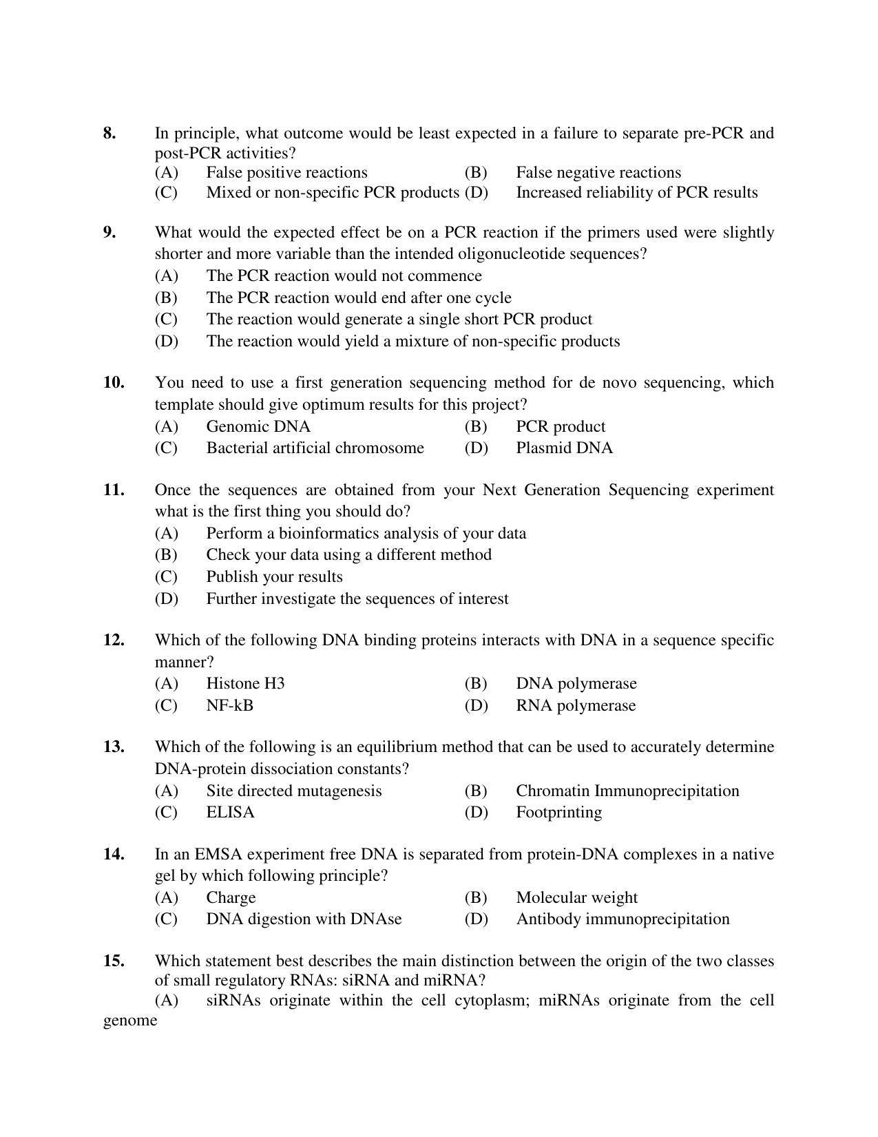 PU MPET Bio-Chemistry 2019 Question Papers - Page 40