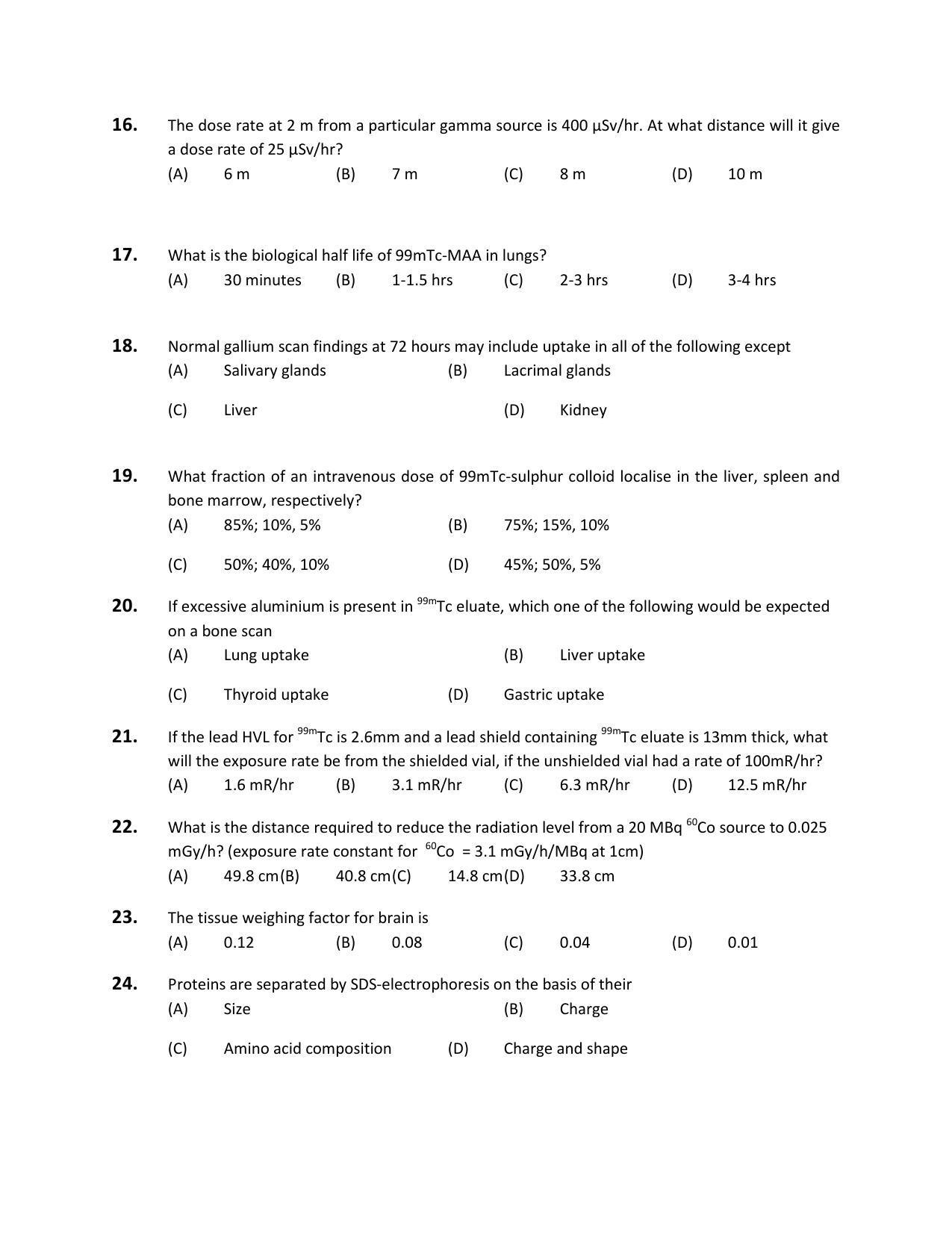 PU MPET Bio-Chemistry 2019 Question Papers - Page 56