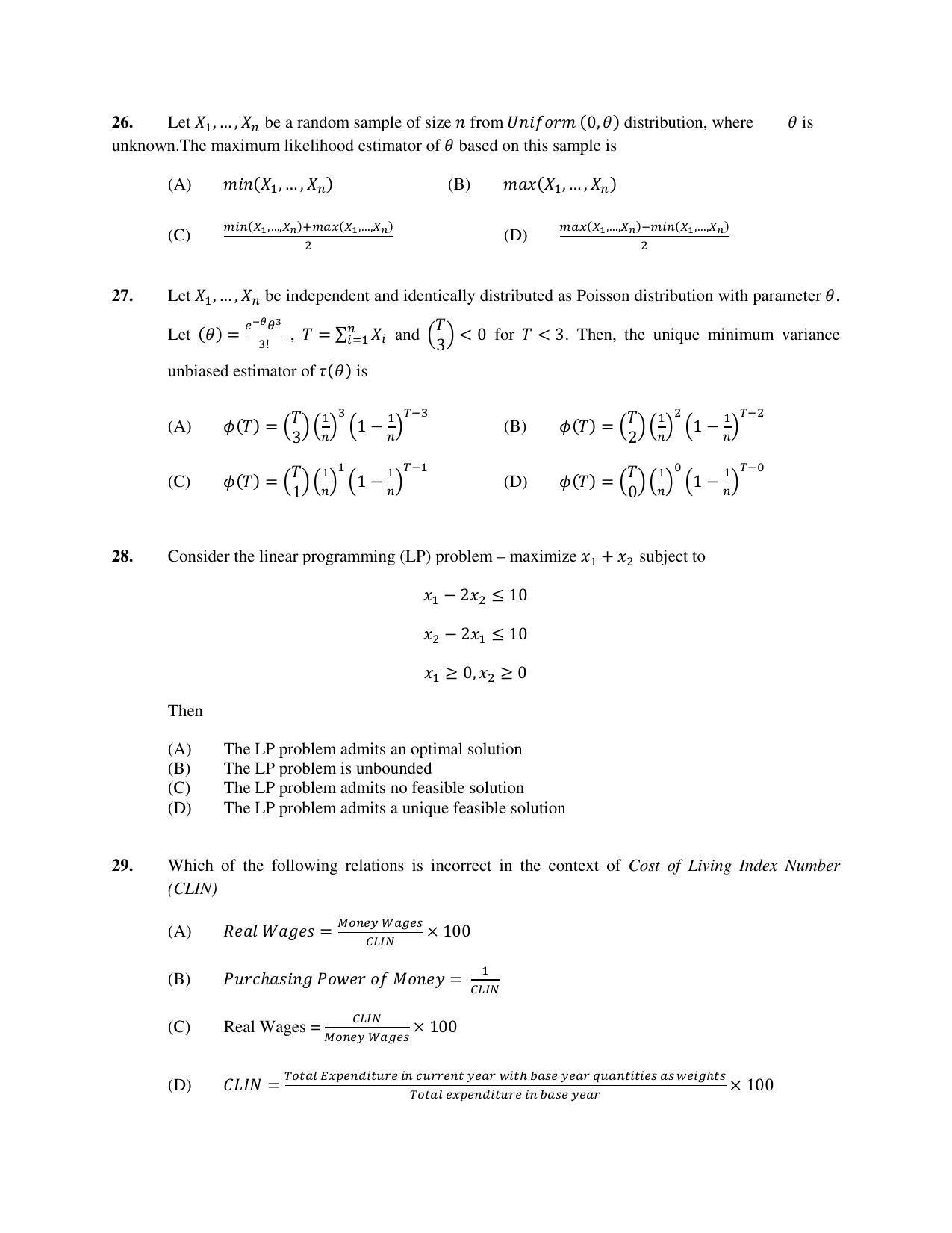 PU MPET Bio-Chemistry 2019 Question Papers - Page 65