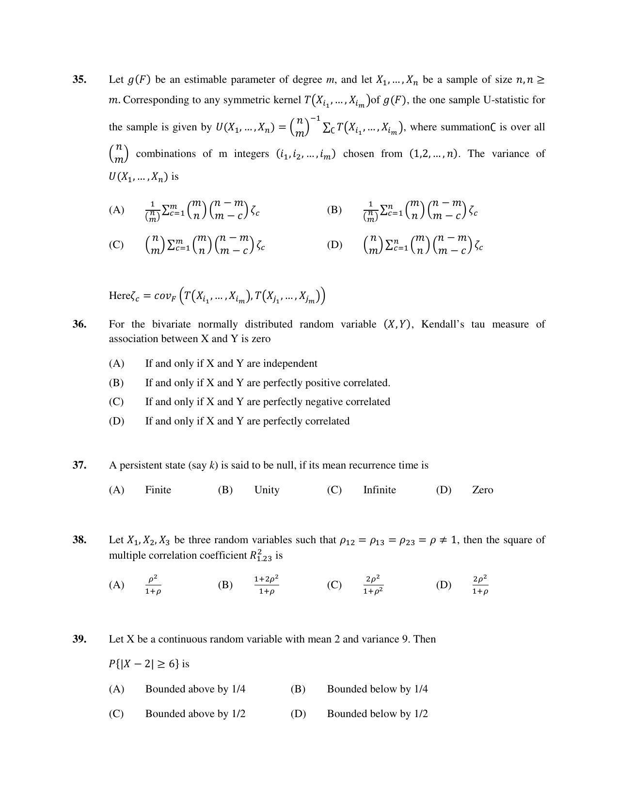 PU MPET Bio-Chemistry 2019 Question Papers - Page 67