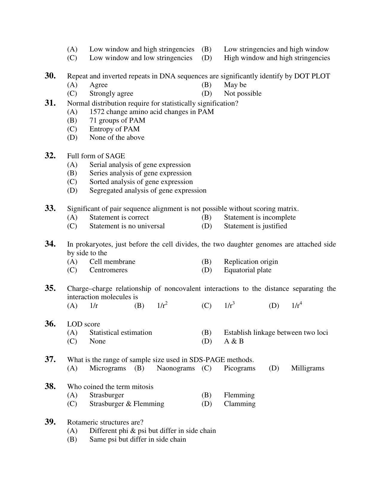 PU MPET Bio-Chemistry 2019 Question Papers - Page 81