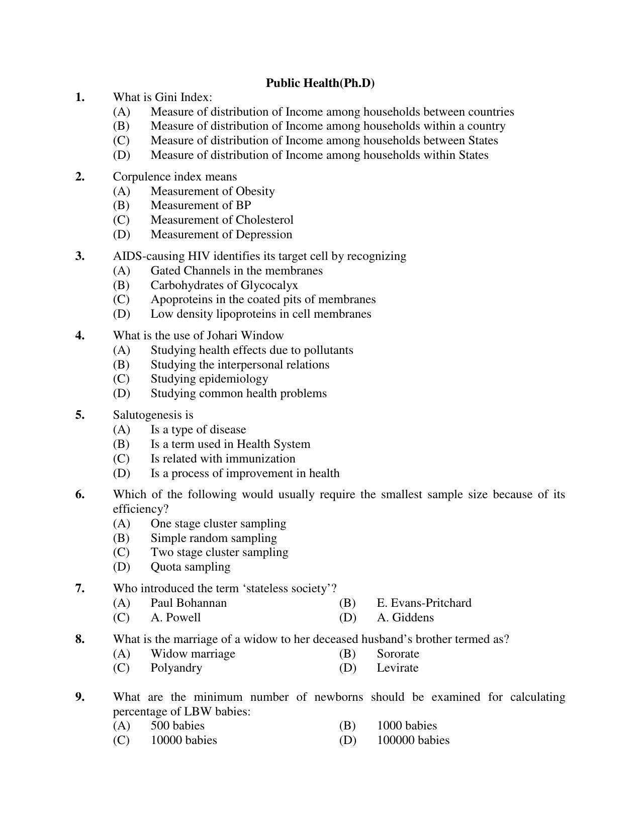 PU MPET Bio-Chemistry 2019 Question Papers - Page 88