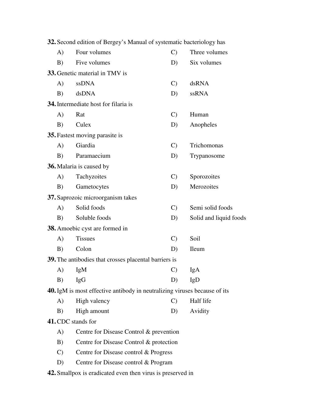 PU MPET Bio-Chemistry 2019 Question Papers - Page 113