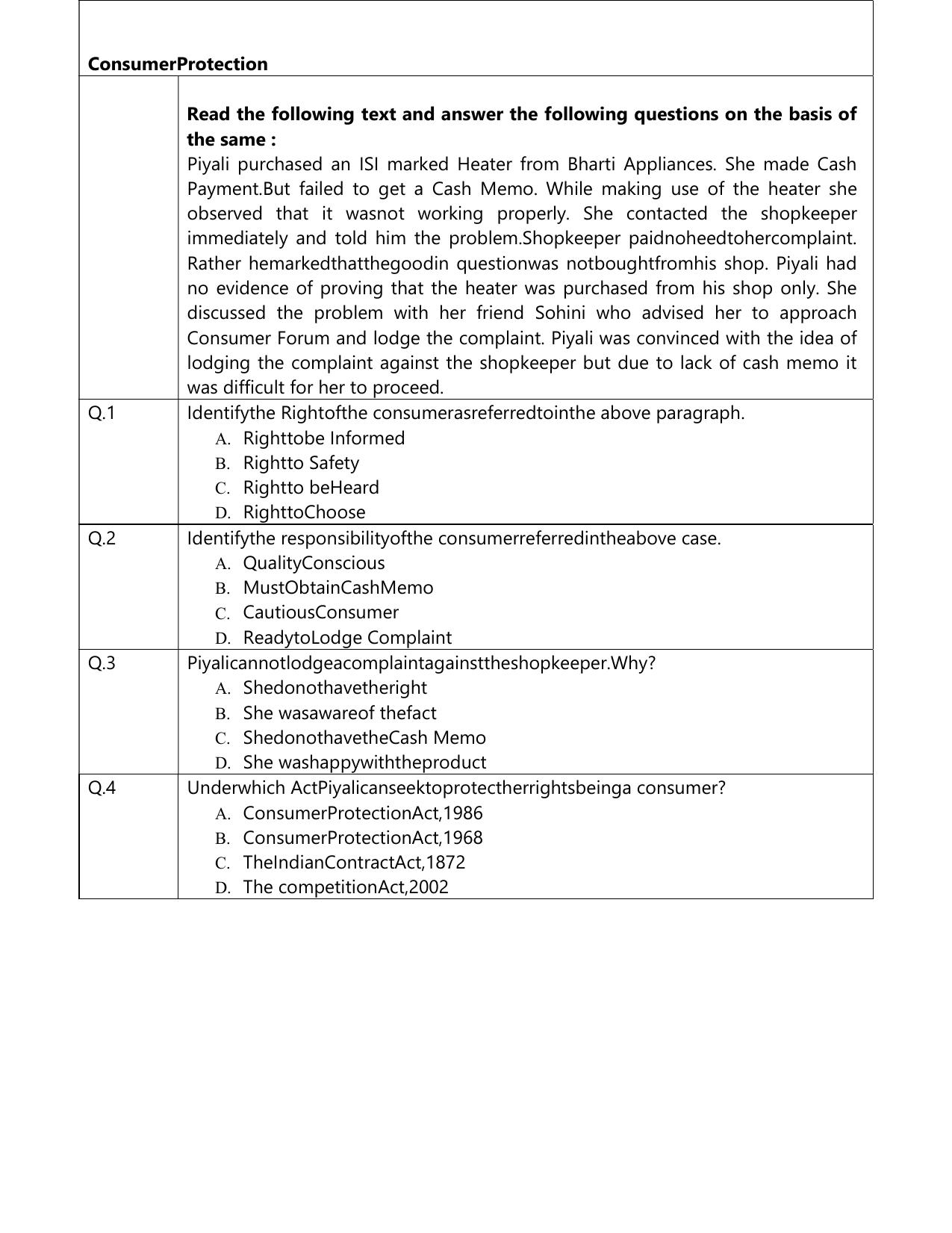 CBSE Class XII Business Studies Question Bank - Page 10