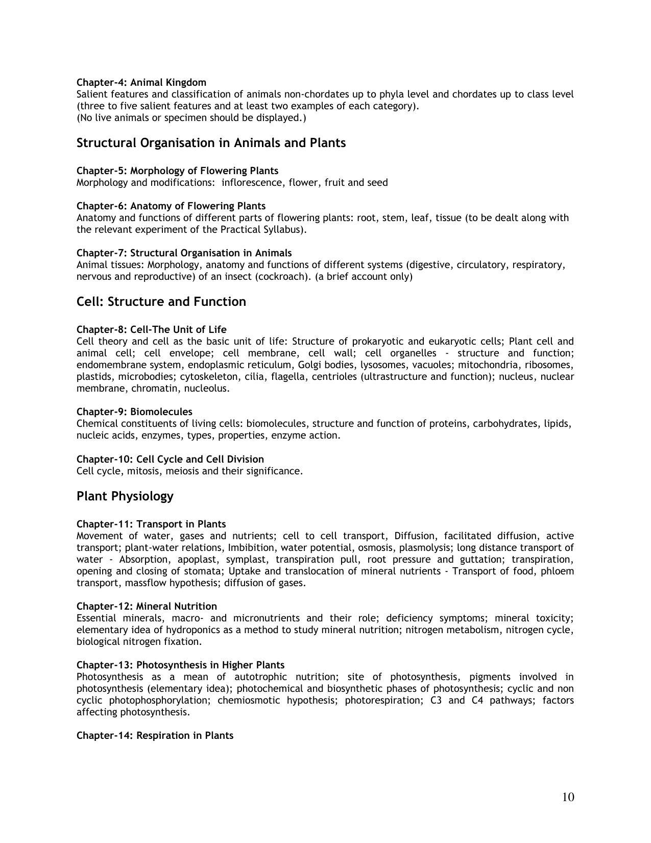 AMU Entrance Exam: AMU Entrance Exam: B.Sc. (Hons) - Page 10