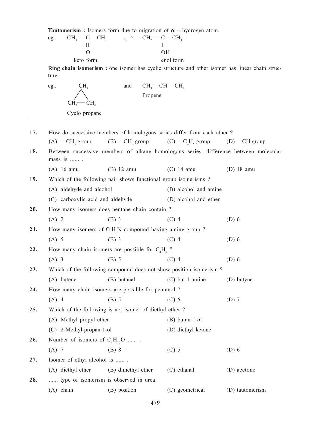 GSEB HSC Chemistry Question Paper (English Medium)- Chapter 20 - Page 5