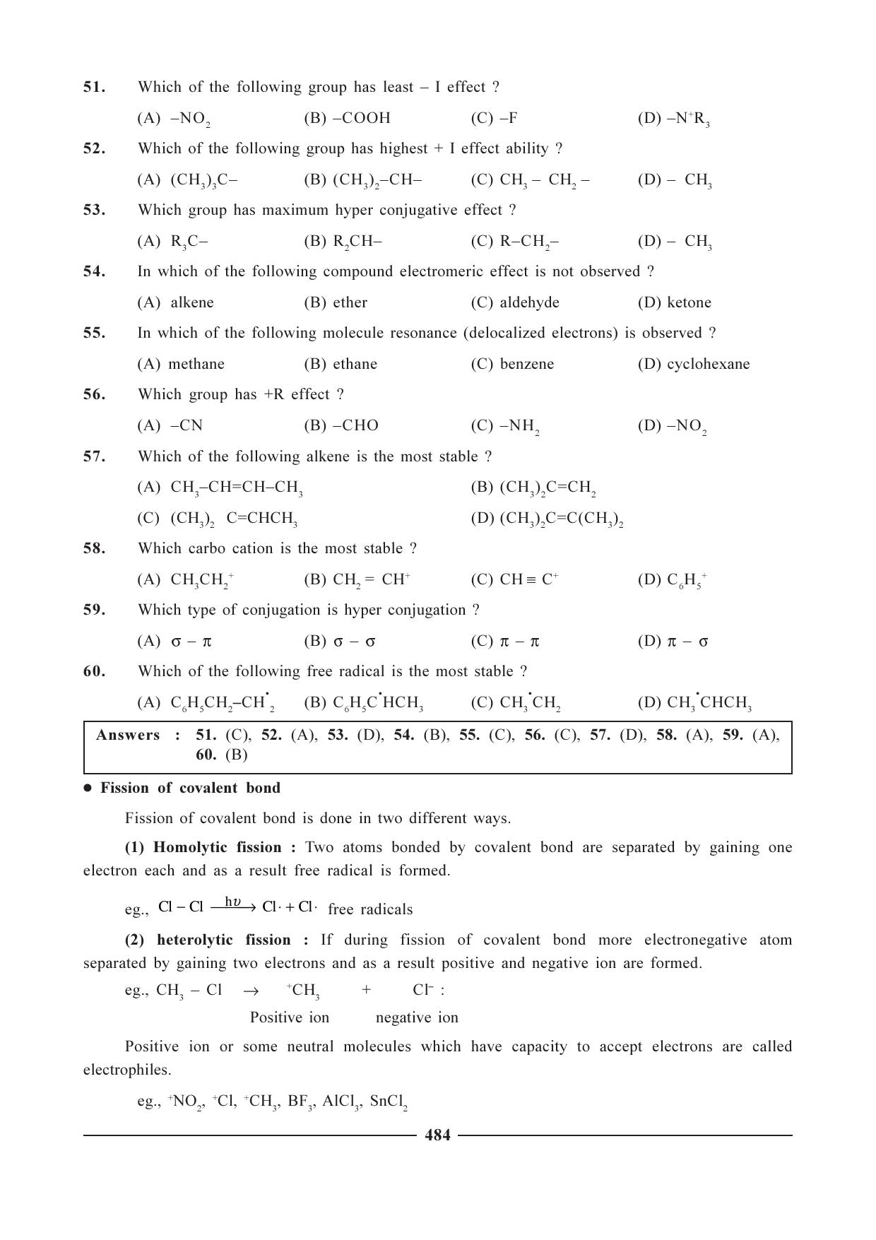 GSEB HSC Chemistry Question Paper (English Medium)- Chapter 20 - Page 10