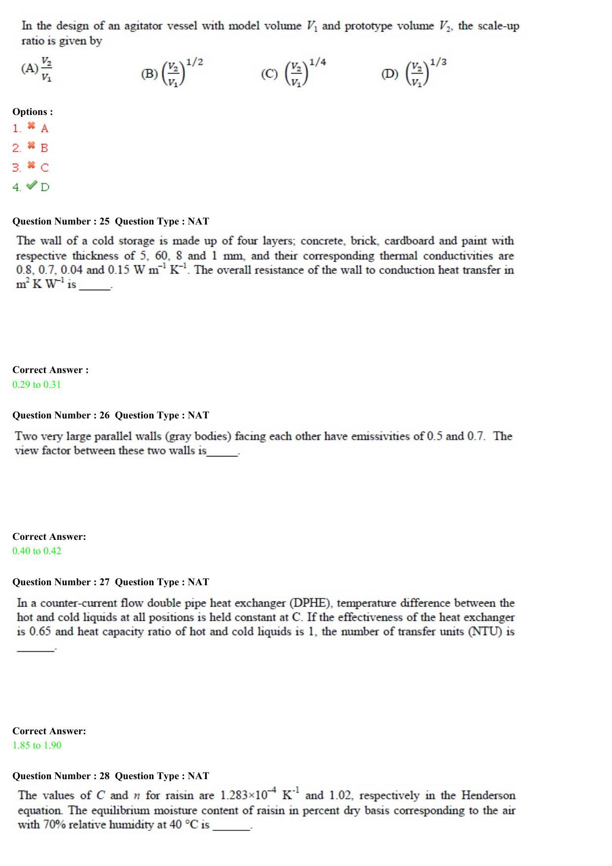 GATE 2015 Agricultural Engineering (AG) Question Paper with Answer Key - Page 8