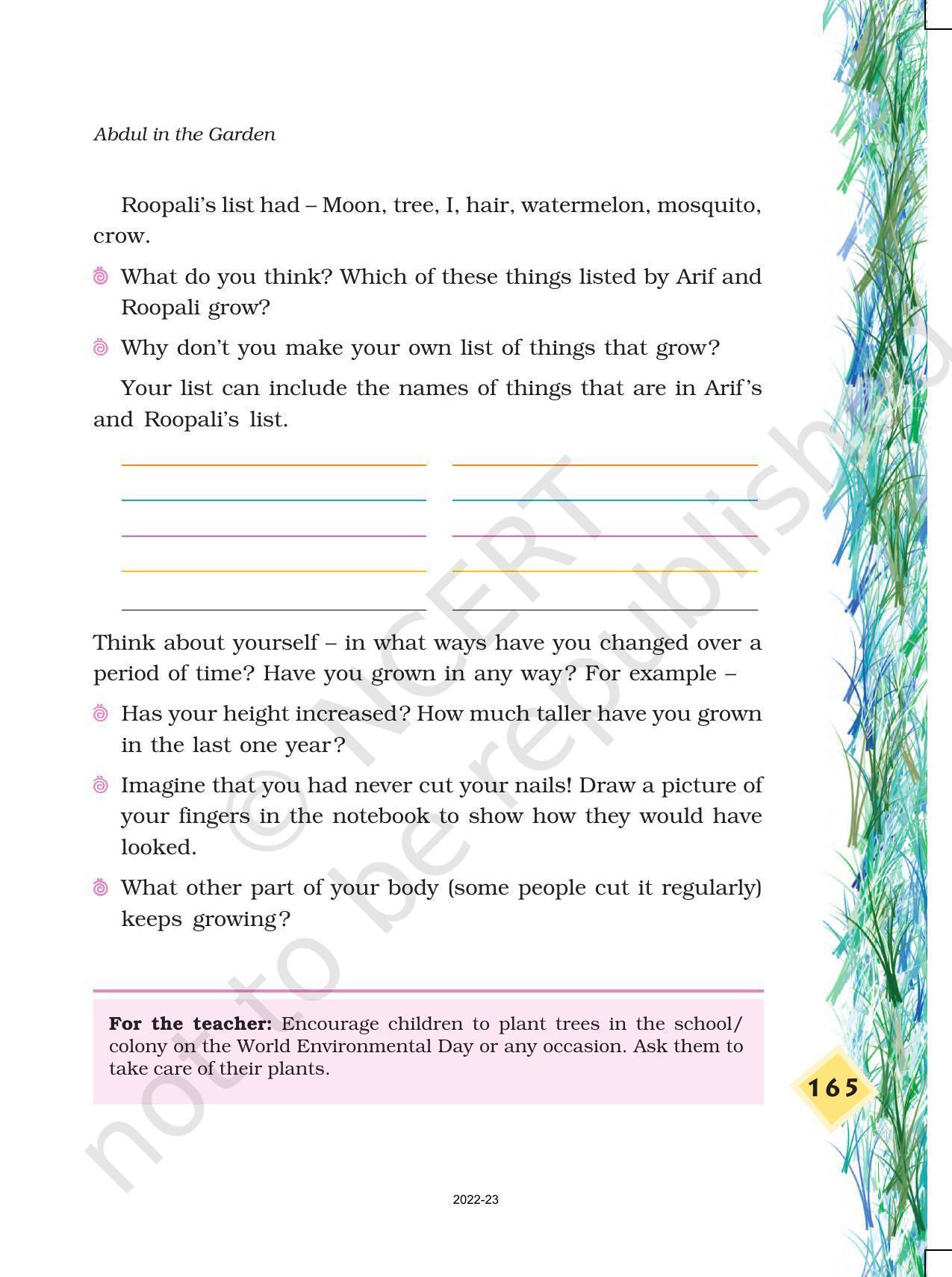 NCERT Book for Class 4 EVS Chapter 19 Abdul in the Garden - Page 8