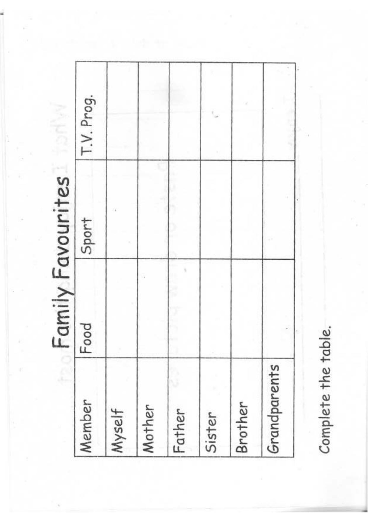 Worksheet for Class 1 English Assignment 82 - Page 6