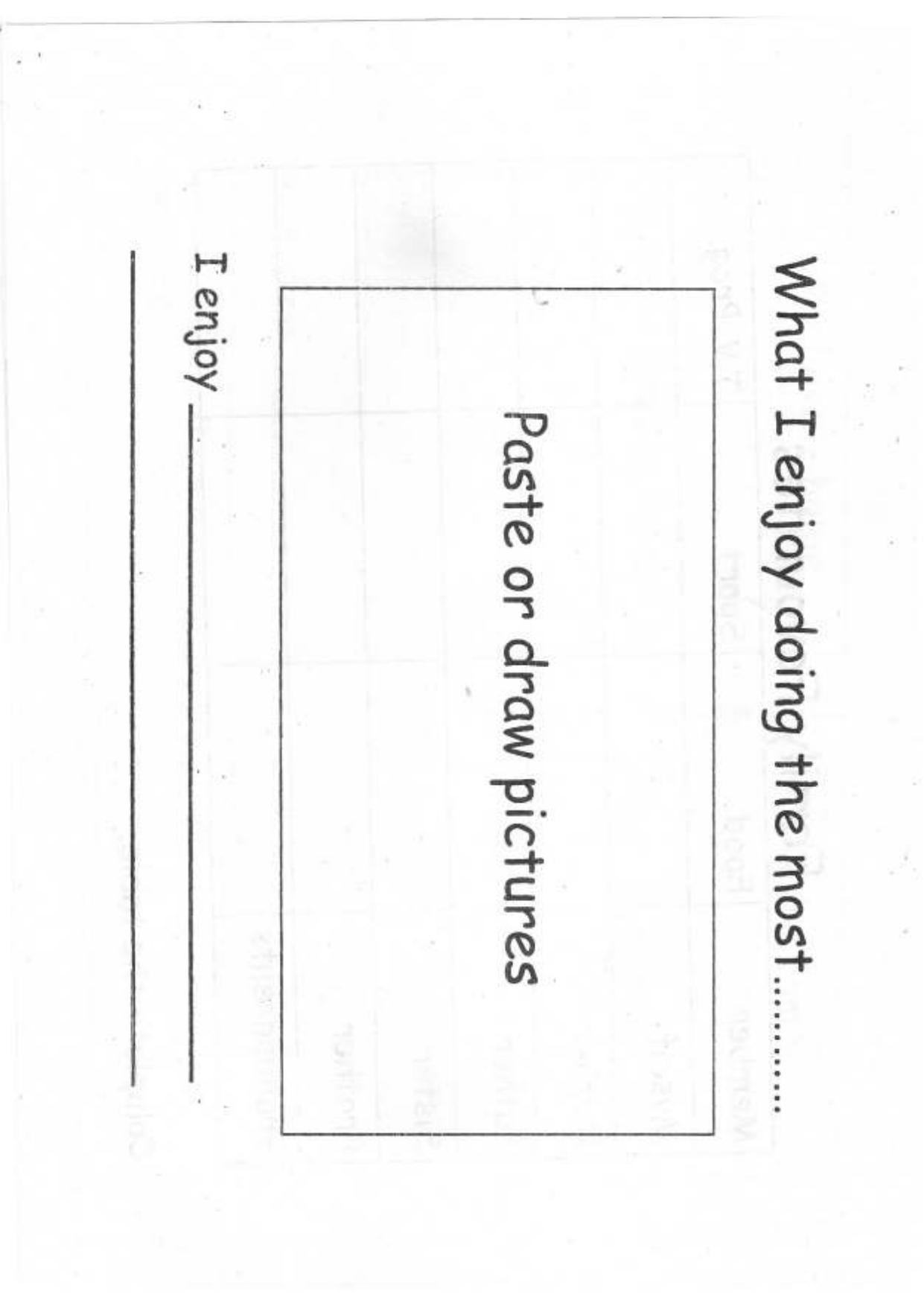 Worksheet for Class 1 English Assignment 82 - Page 7