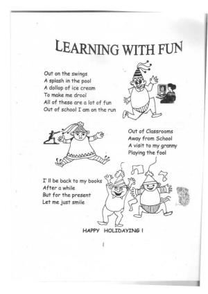 Worksheet for Class 1 English Assignment 82
