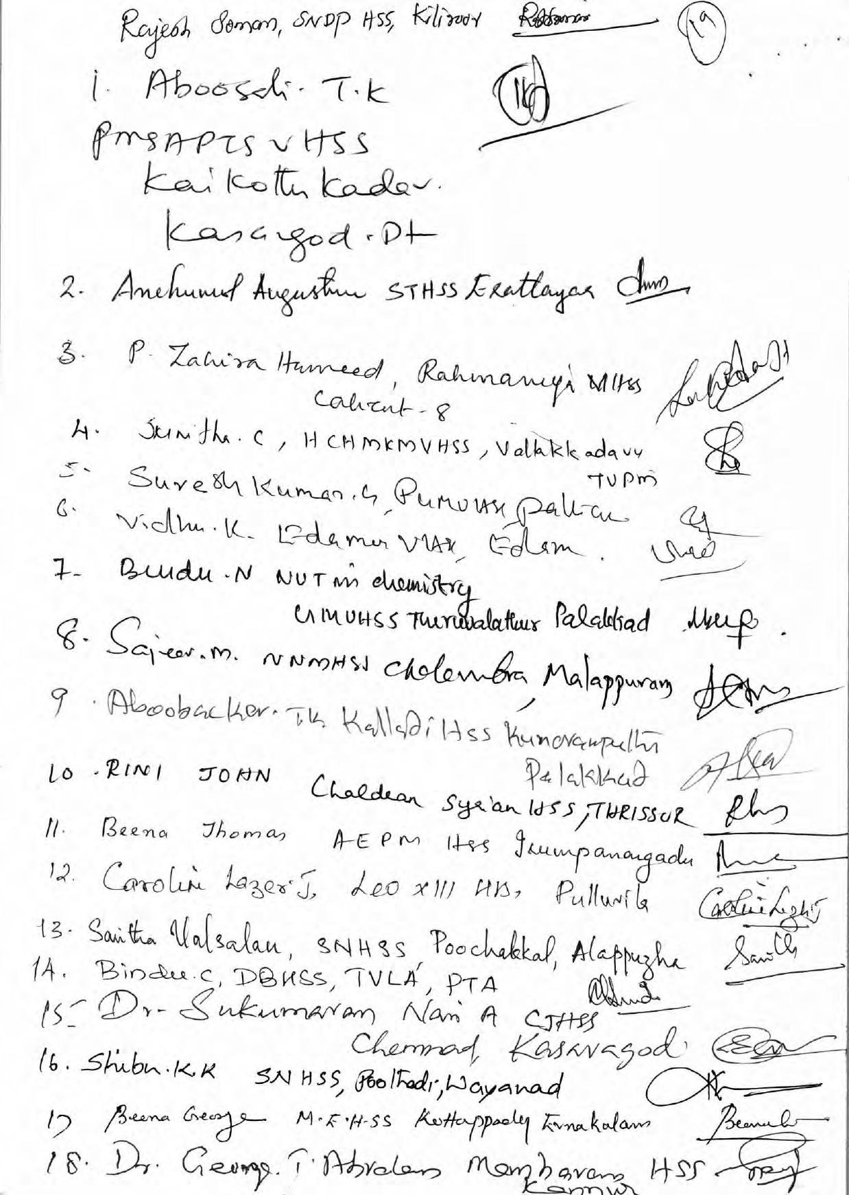 Kerala Plus Two 2018 Chemistry Answer Key - Page 10