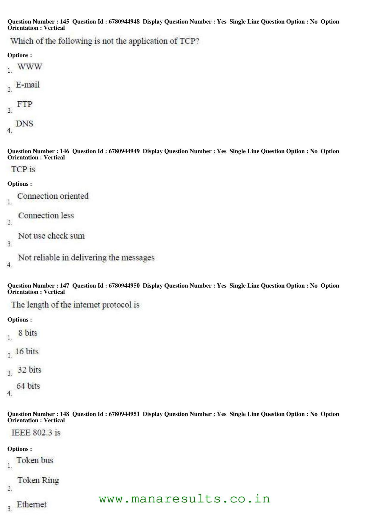AP ECET 2017 Computer Science and Engineering Old Previous Question Papers - Page 45