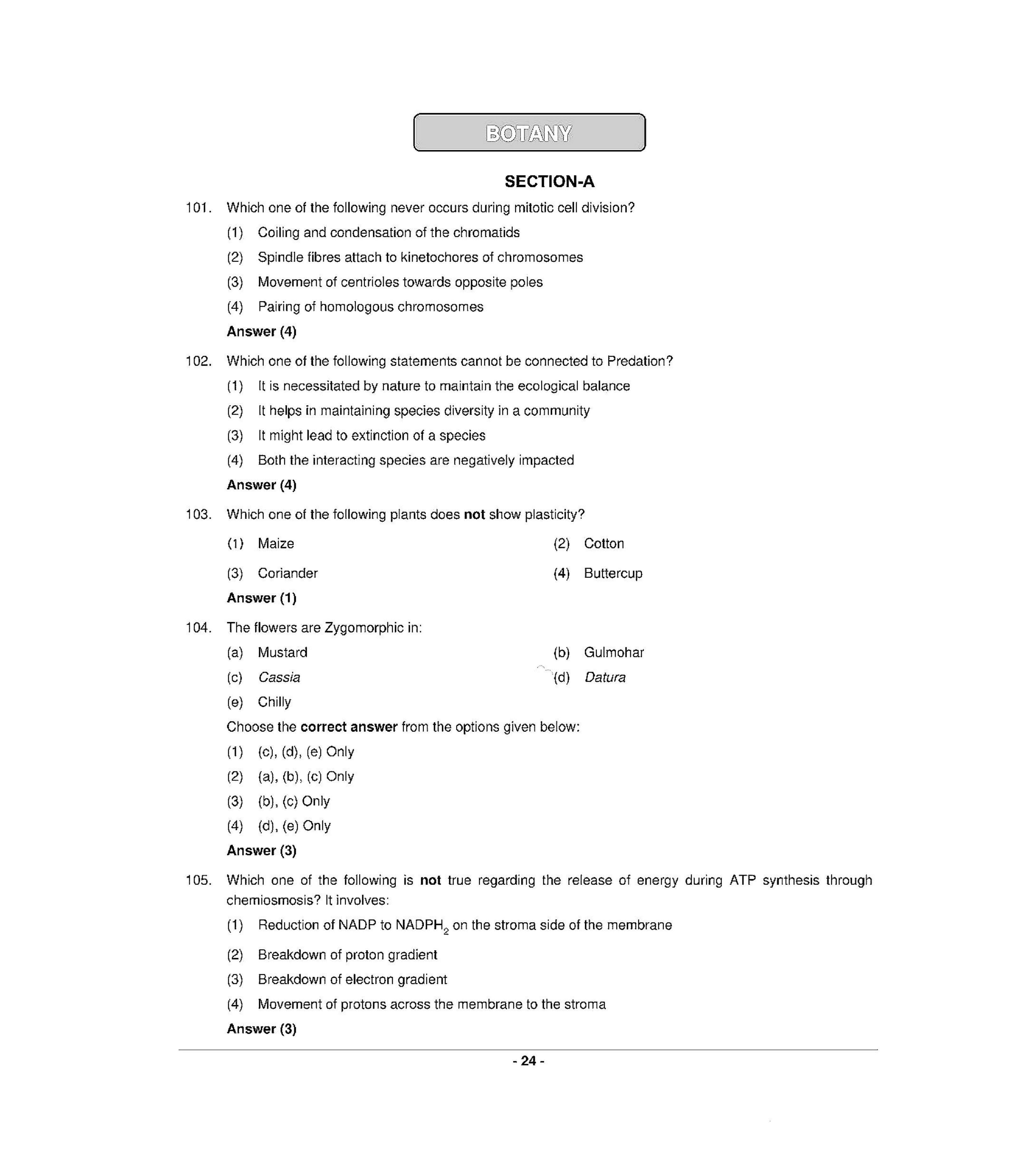 NEET R5 2022 Question Paper - Page 23