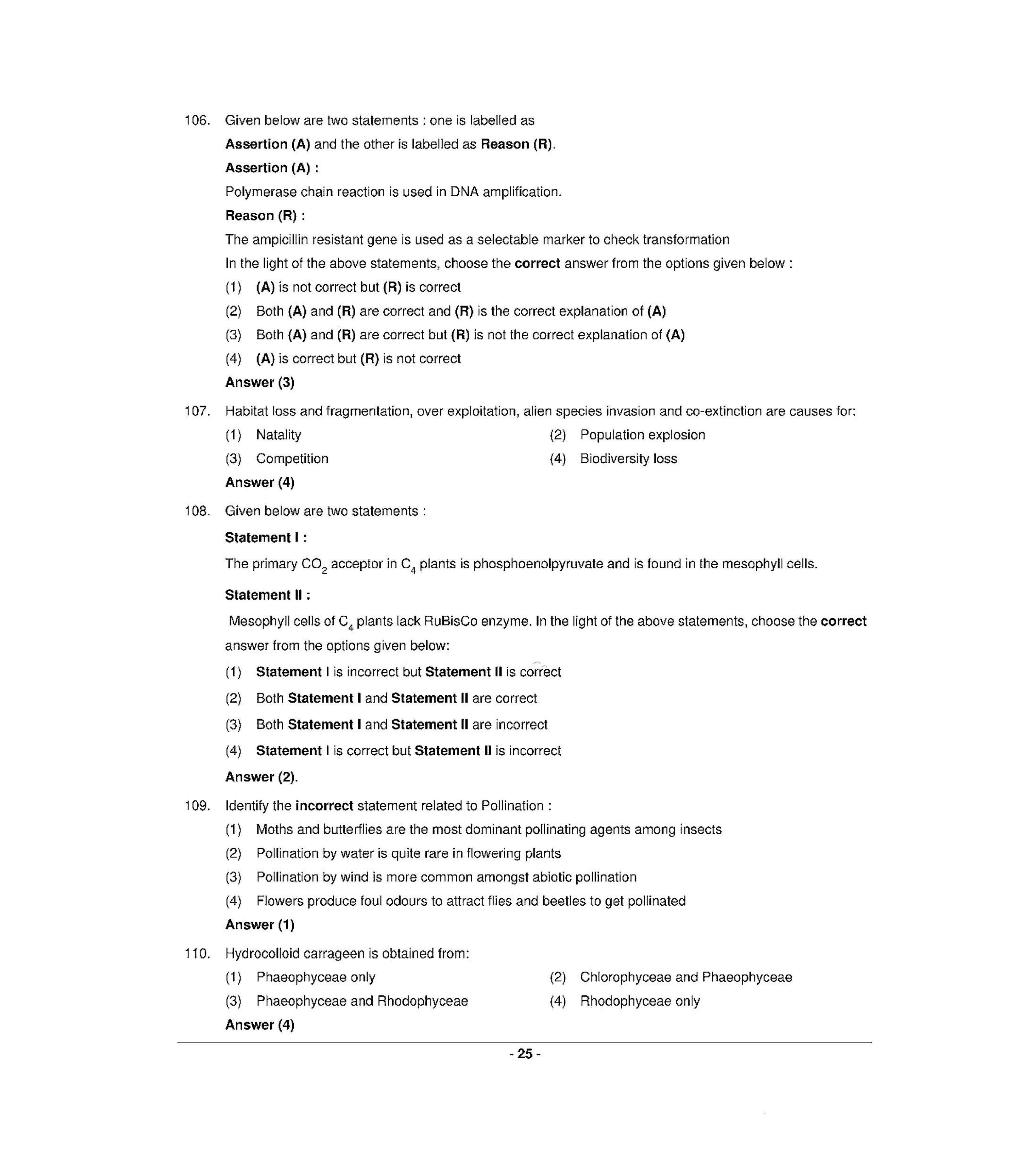 NEET R5 2022 Question Paper - Page 24