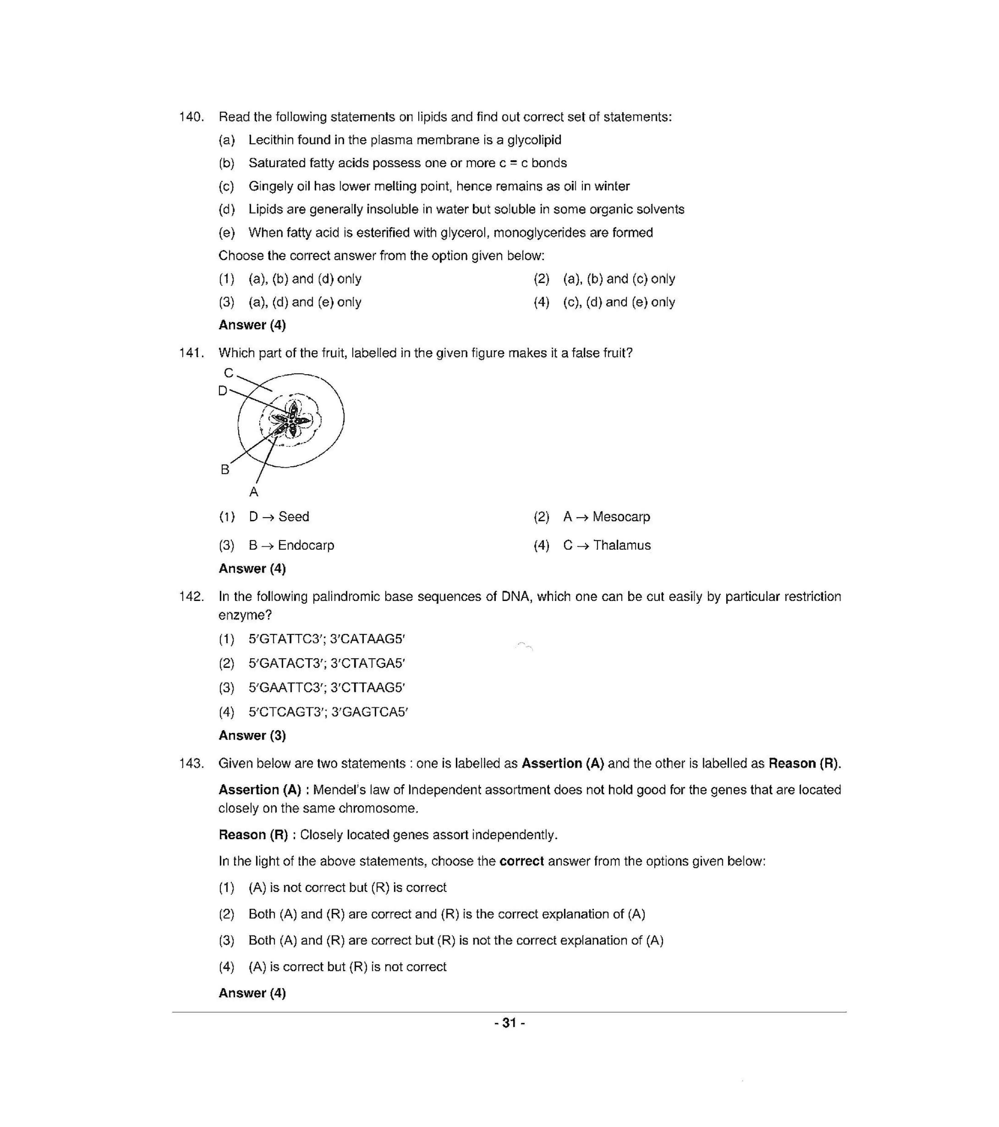 NEET R5 2022 Question Paper - Page 30