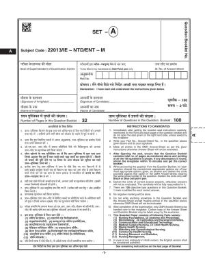 CG M.Sc Nursing 2021 Question Paper