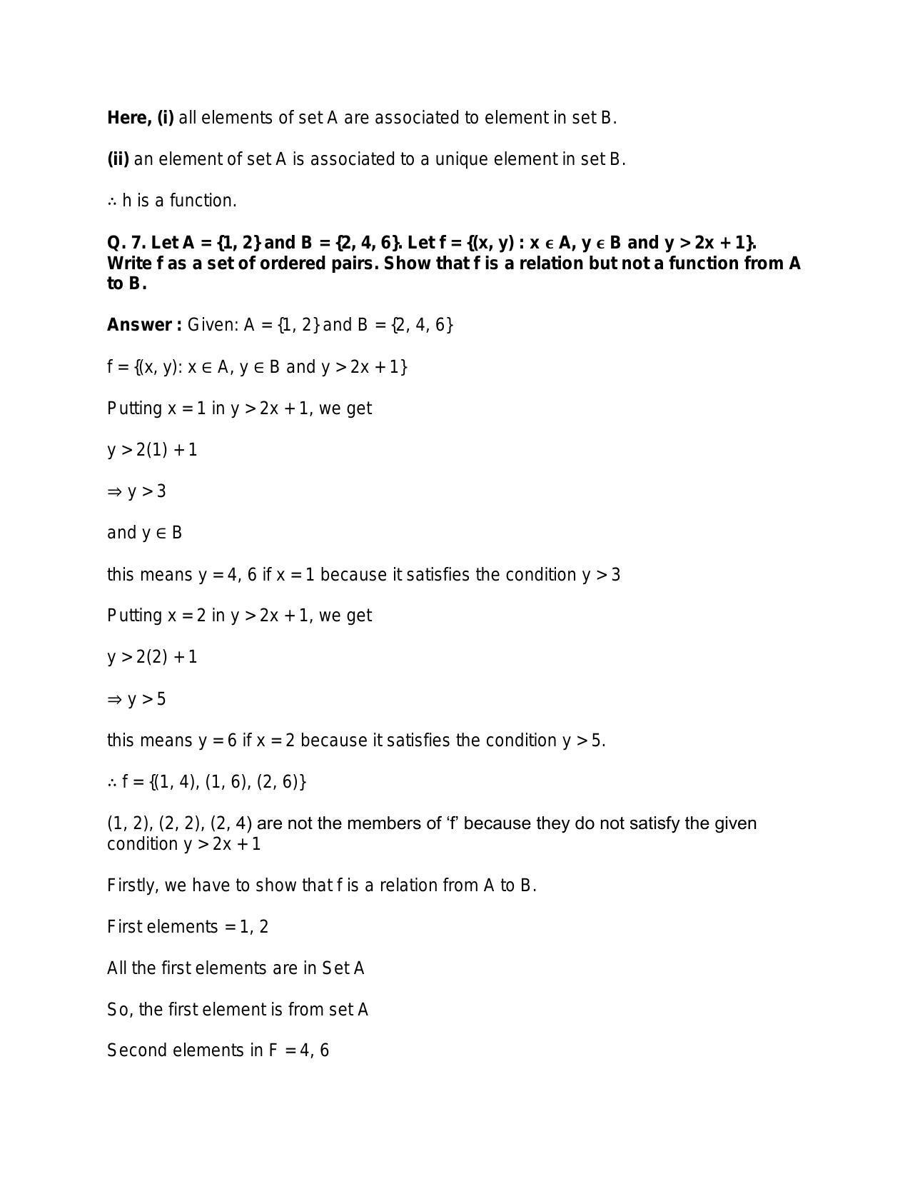 Chapter 3: Functions: RS Aggarwal Class 11 Solutions  - Page 6