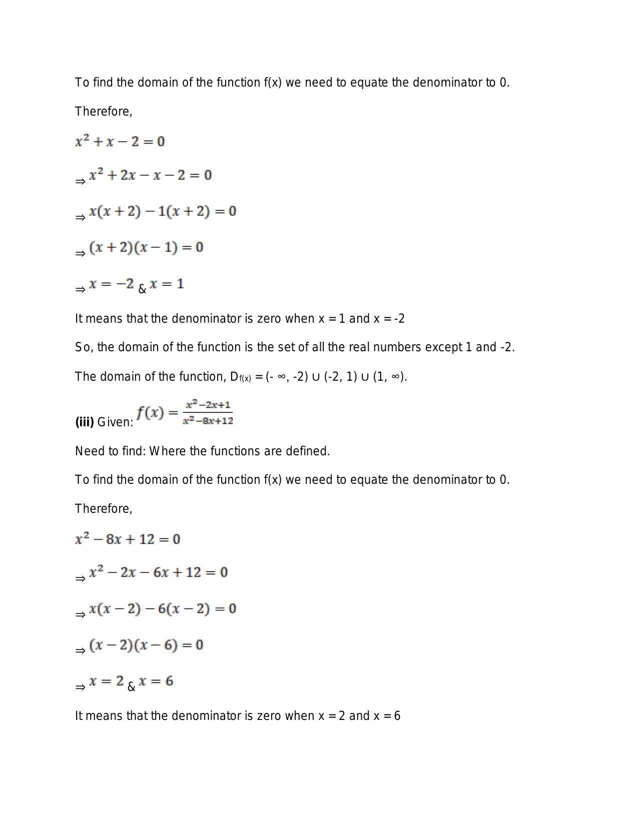 Chapter 3: Functions: RS Aggarwal Class 11 Solutions  - Page 27