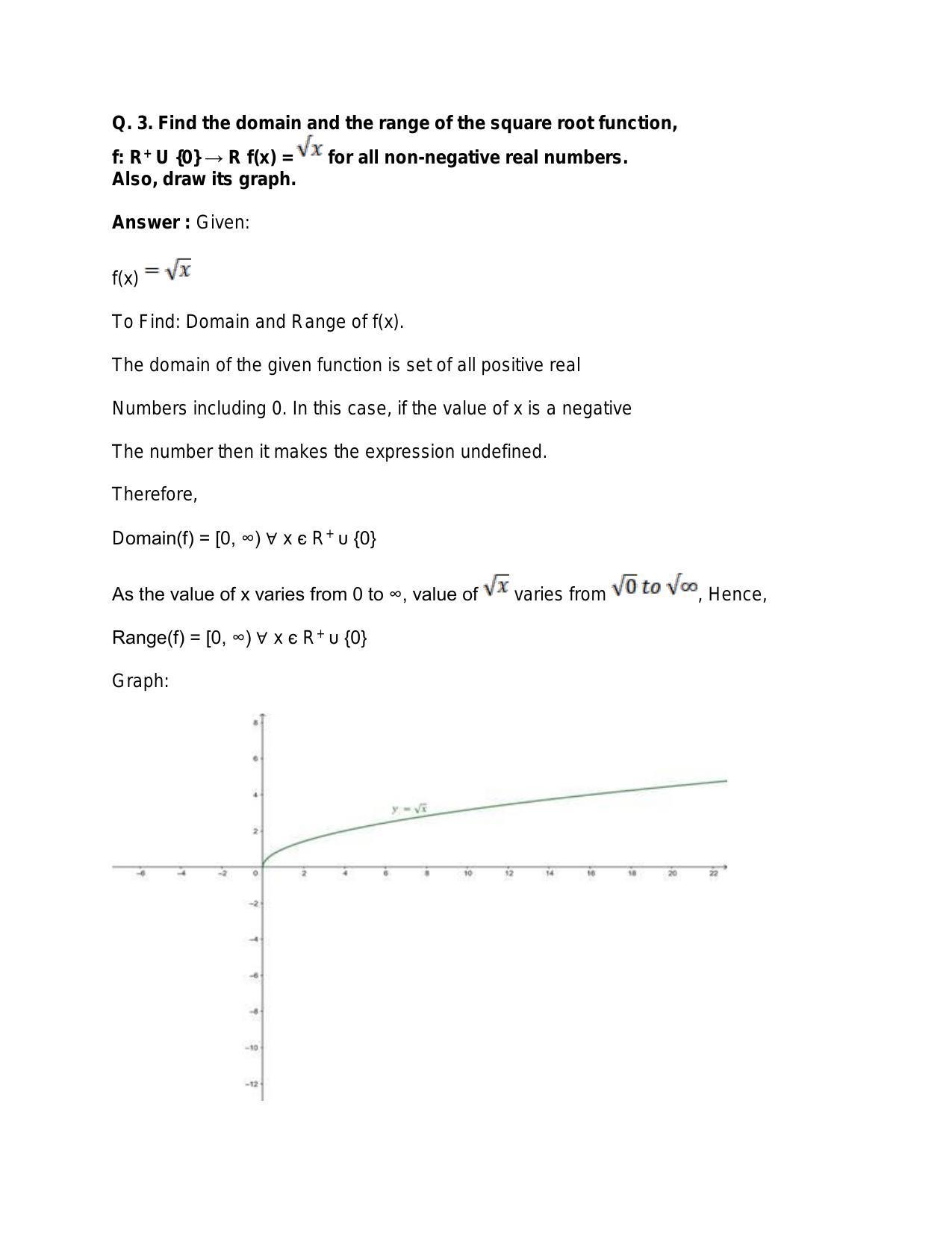 Chapter 3: Functions: RS Aggarwal Class 11 Solutions  - Page 44
